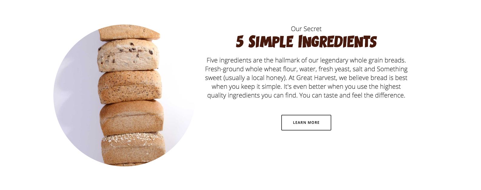 5 Simple Ingredients